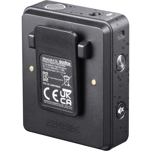 Godox MoveLink II M2 Compact 2-Person Digital Wireless Microphone System - 4